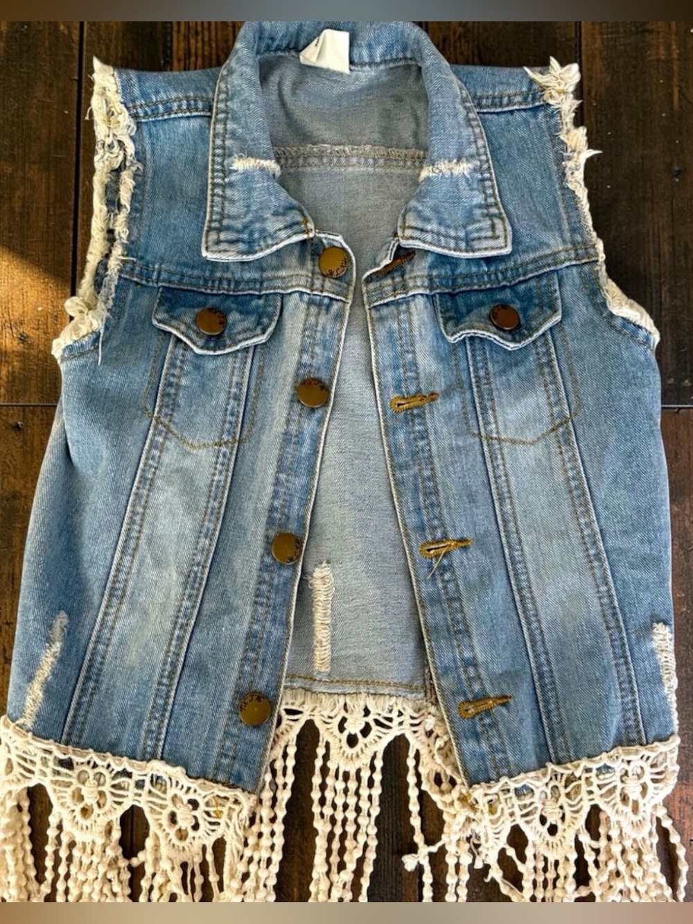 ML KIDS Girls Jean Jacket Size 6